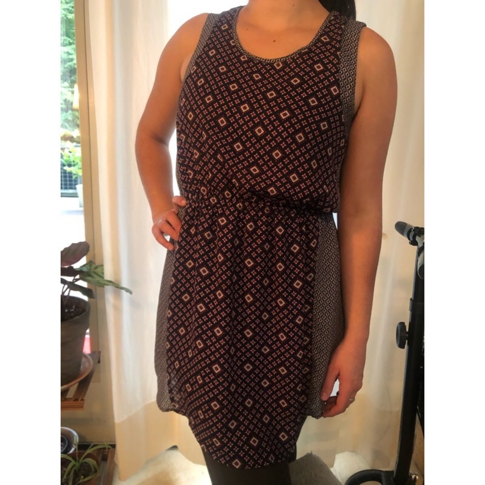 Cute Purple Print Tunic